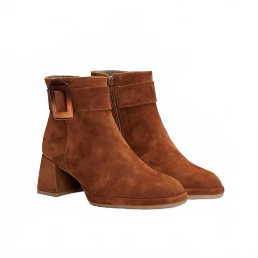 NEW SOFTWAVES women's ligia boots in cognac‎